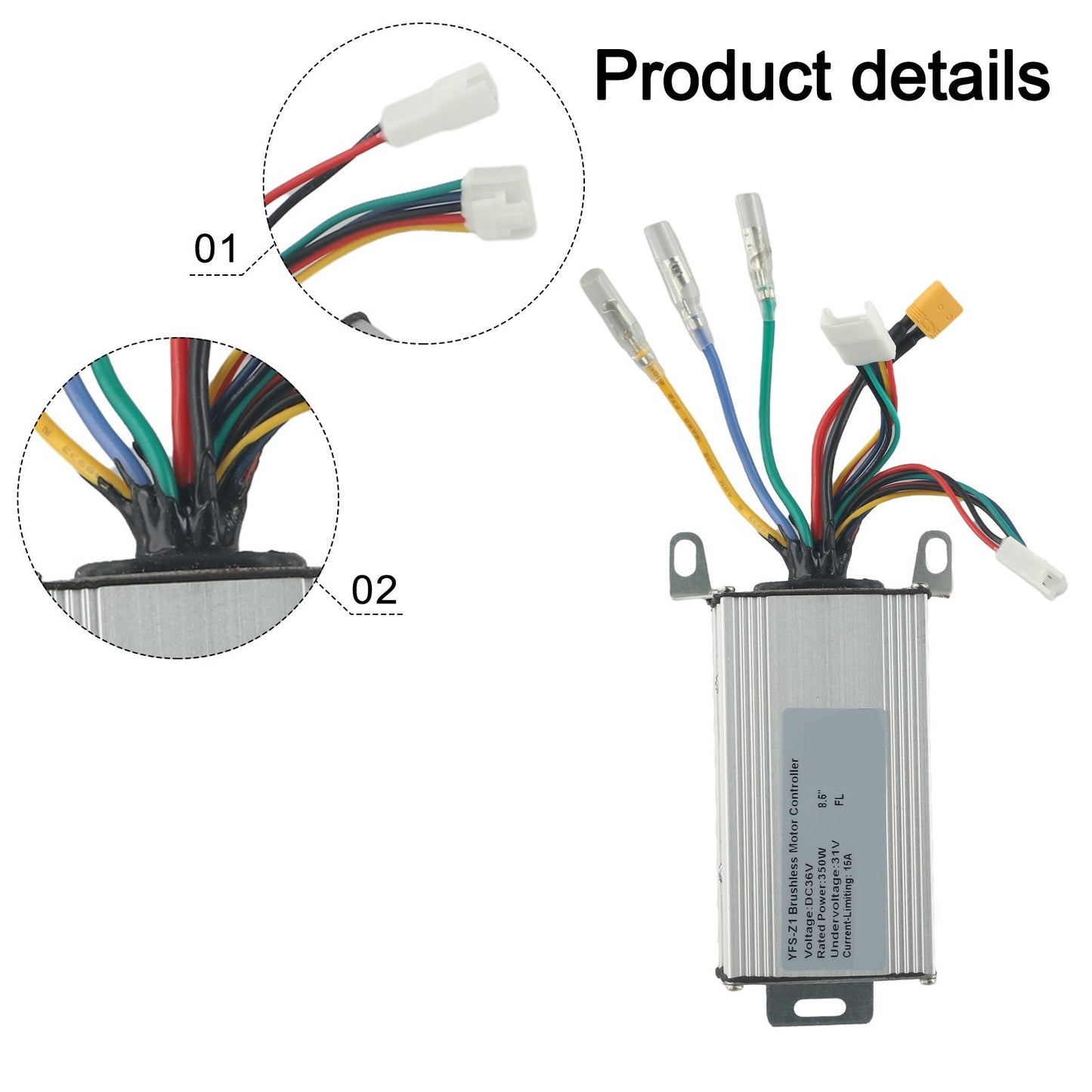 Turbocharge Your For 8 5 inch EScooter with 36V 350W Accelerator Controller