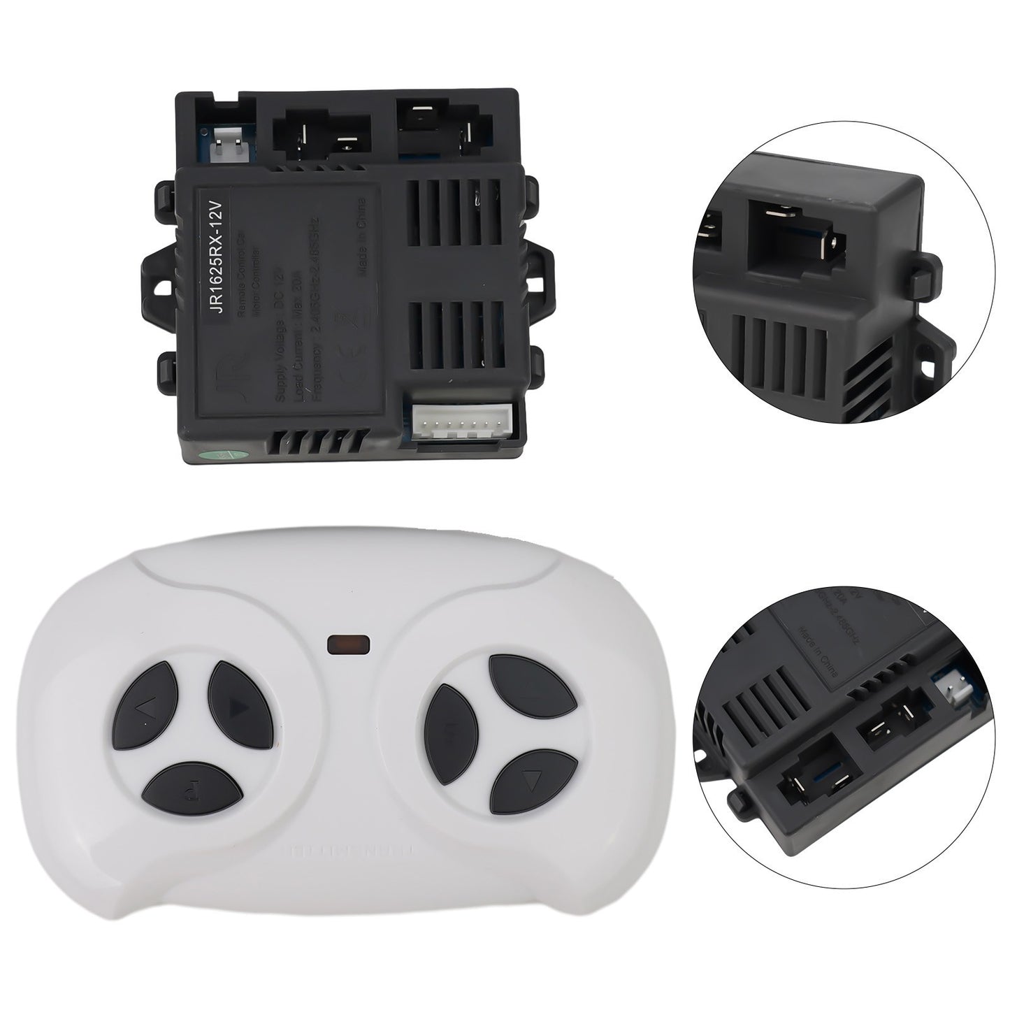 Cutting Edge JR1625RX12V Receiver for Kids Electric Car Remote Control