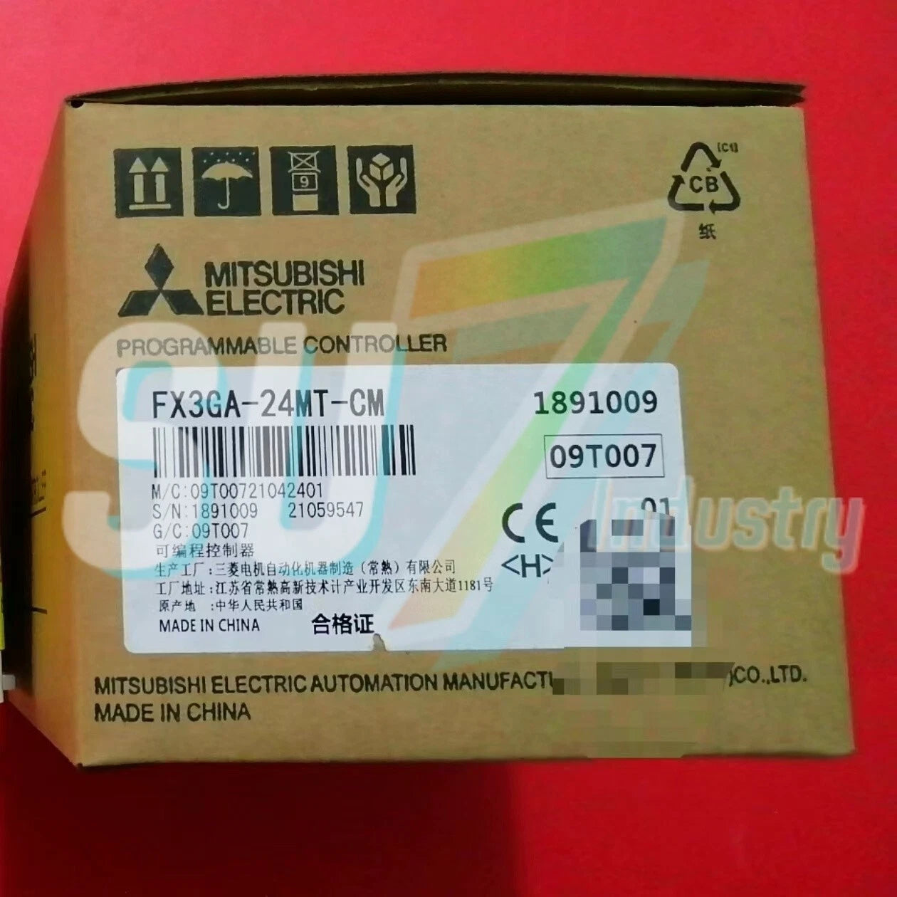 MITSUBISHI FX3GA-24MT-CM PLC Module# 1pcs    In Box