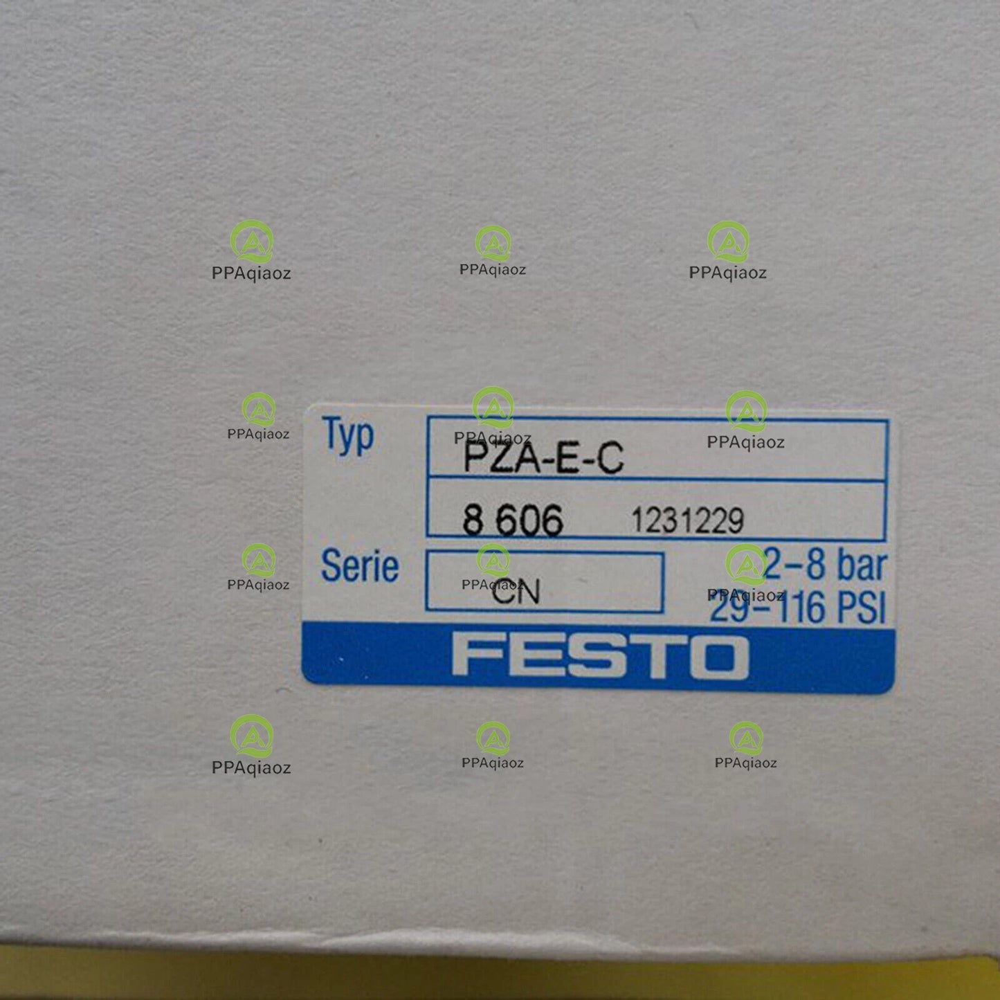1PCS  FESTO PZA-E-C 8606 Pneumatic Counter ping
