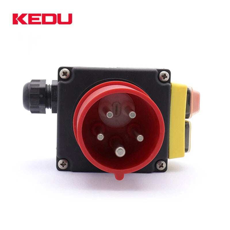Motor Protection Switch Kedu KOA7 Switch Button 400v For Exhaust Fan