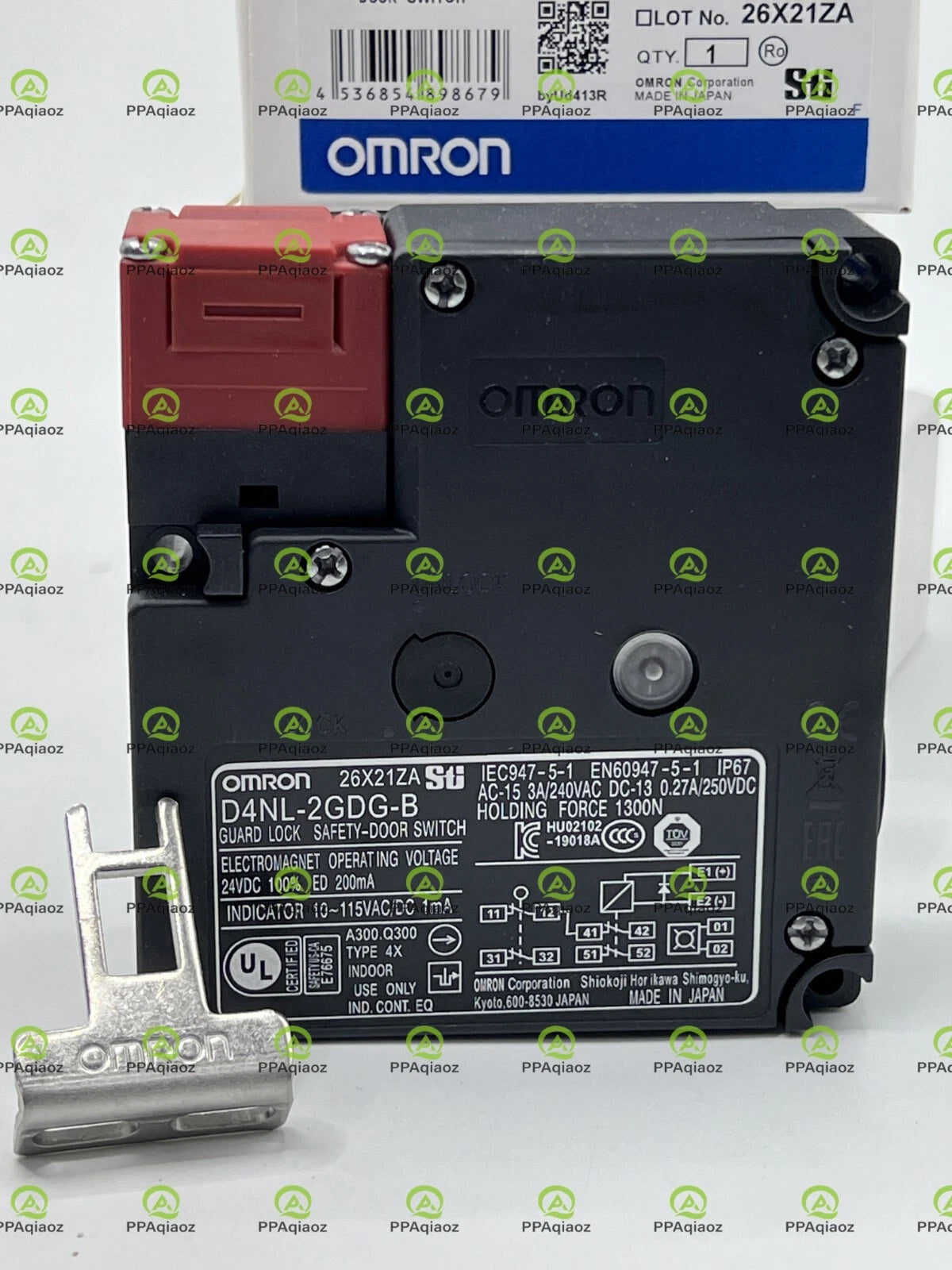 1PCS  OMRON safety door switch D4NL-2GDG-B D4NL-2GDG-B#C #P