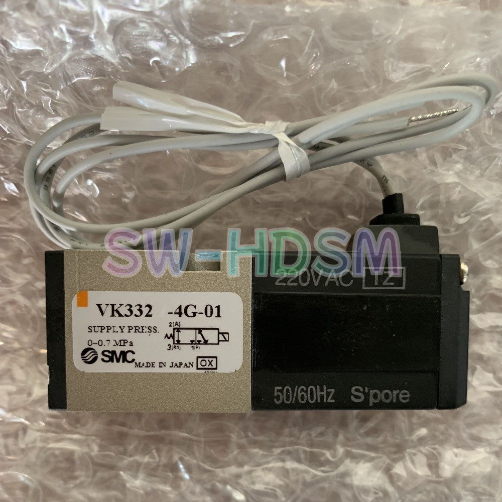 1PCS  for SMC Solenoid Valve VK332-4G-01 Freight Free