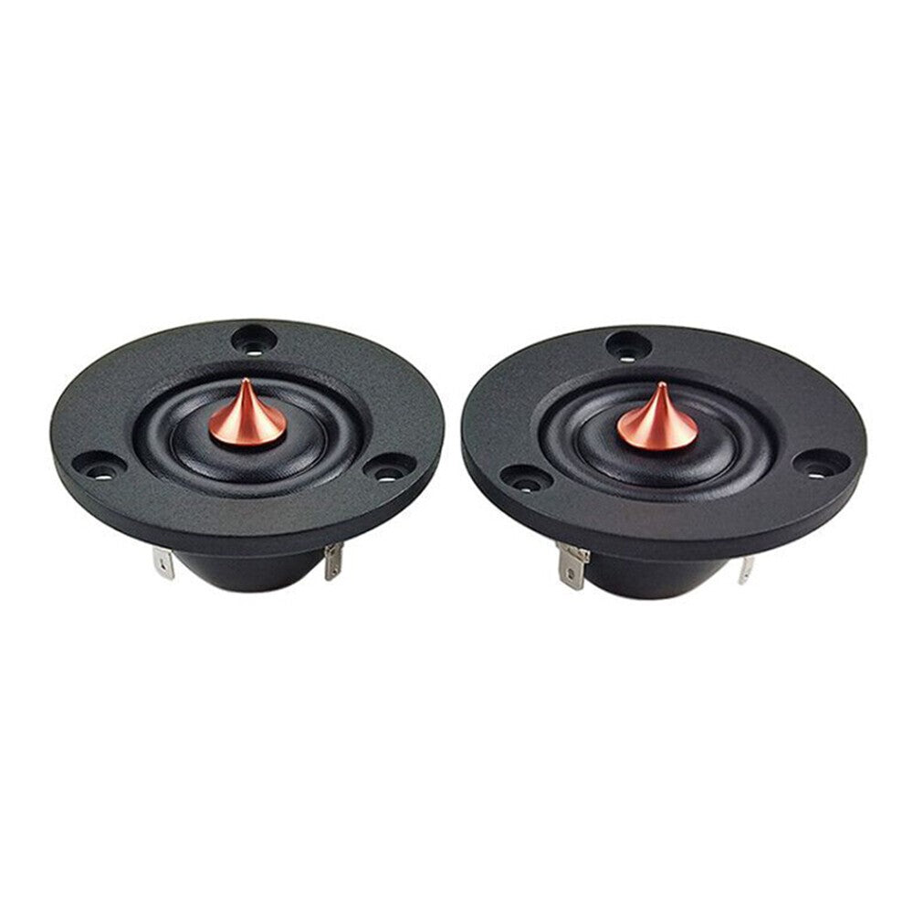 2x 2 Inch 30W Dome Tweeter Speaker Unit Silk Diaphragm Neodymium Treble 4/6 ohm