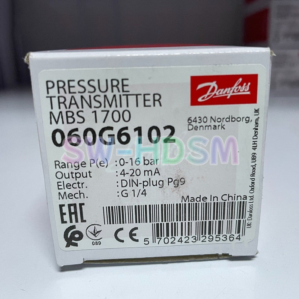 1PCS  for Danfoss Pressure Sensor MBS 1700 060G6102 Freight Free