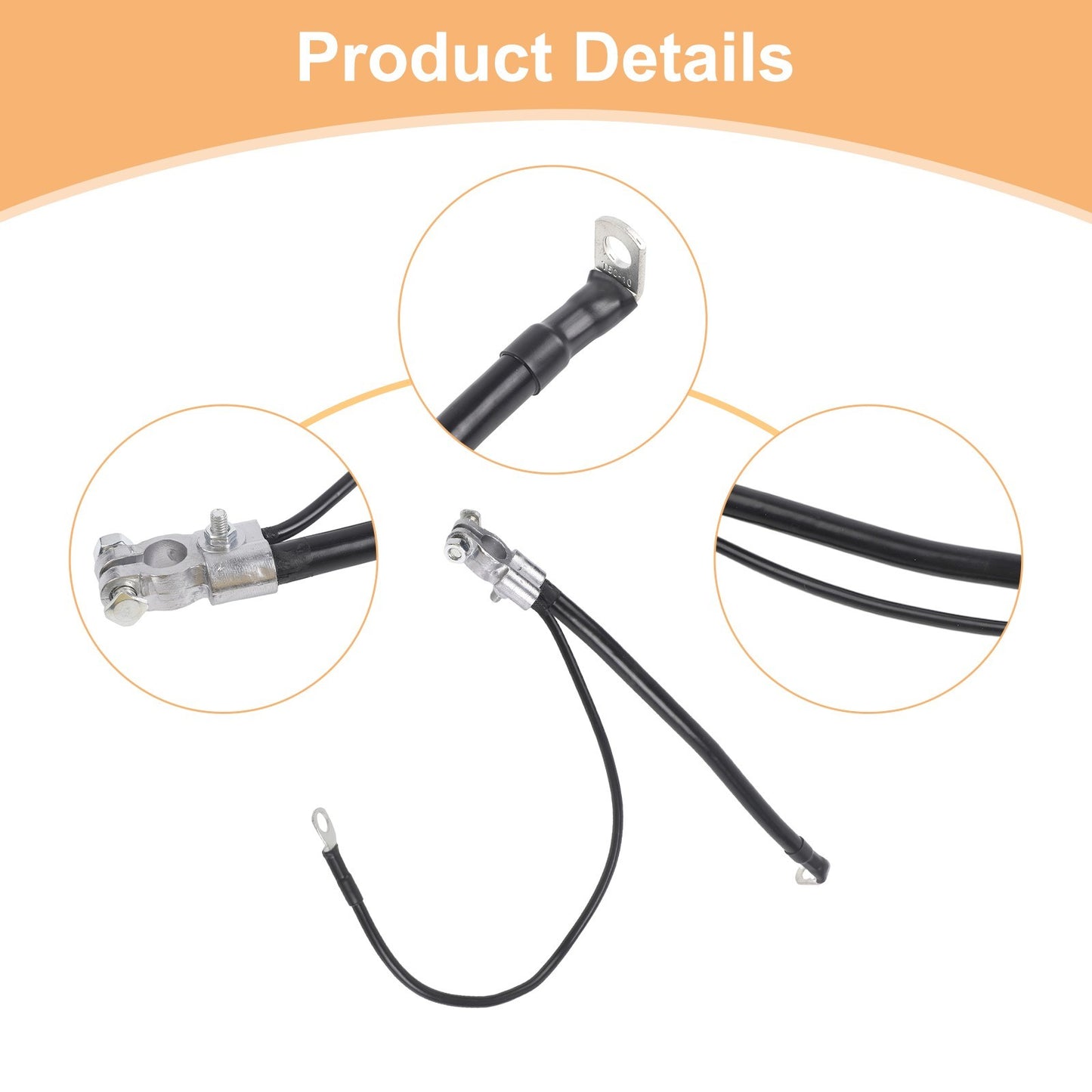 For BOBCAT Negative Battery Cable Fit for S510 S530 S550 and More 7162966
