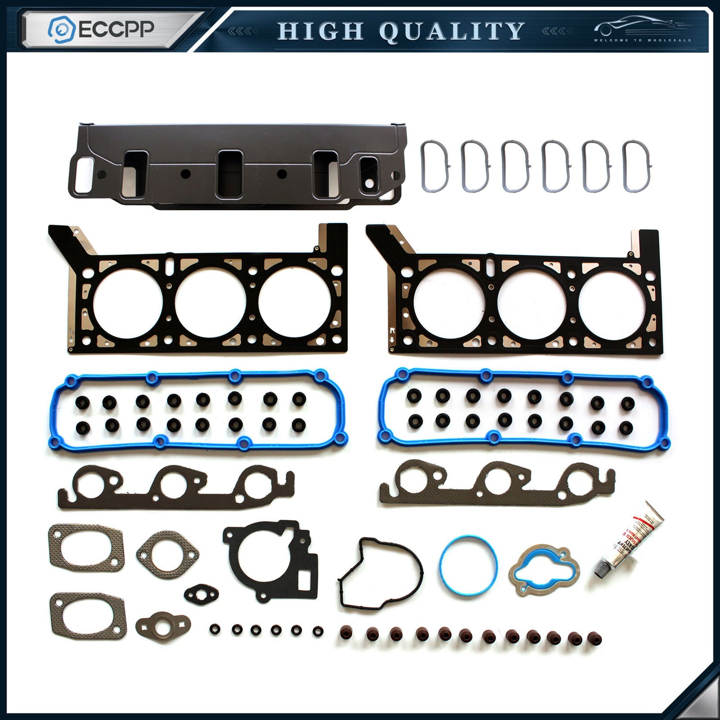 ECCPP Head Gasket Set For 2004-2010 Dodge Grand Caravan 3.8L VIN "1 P L"