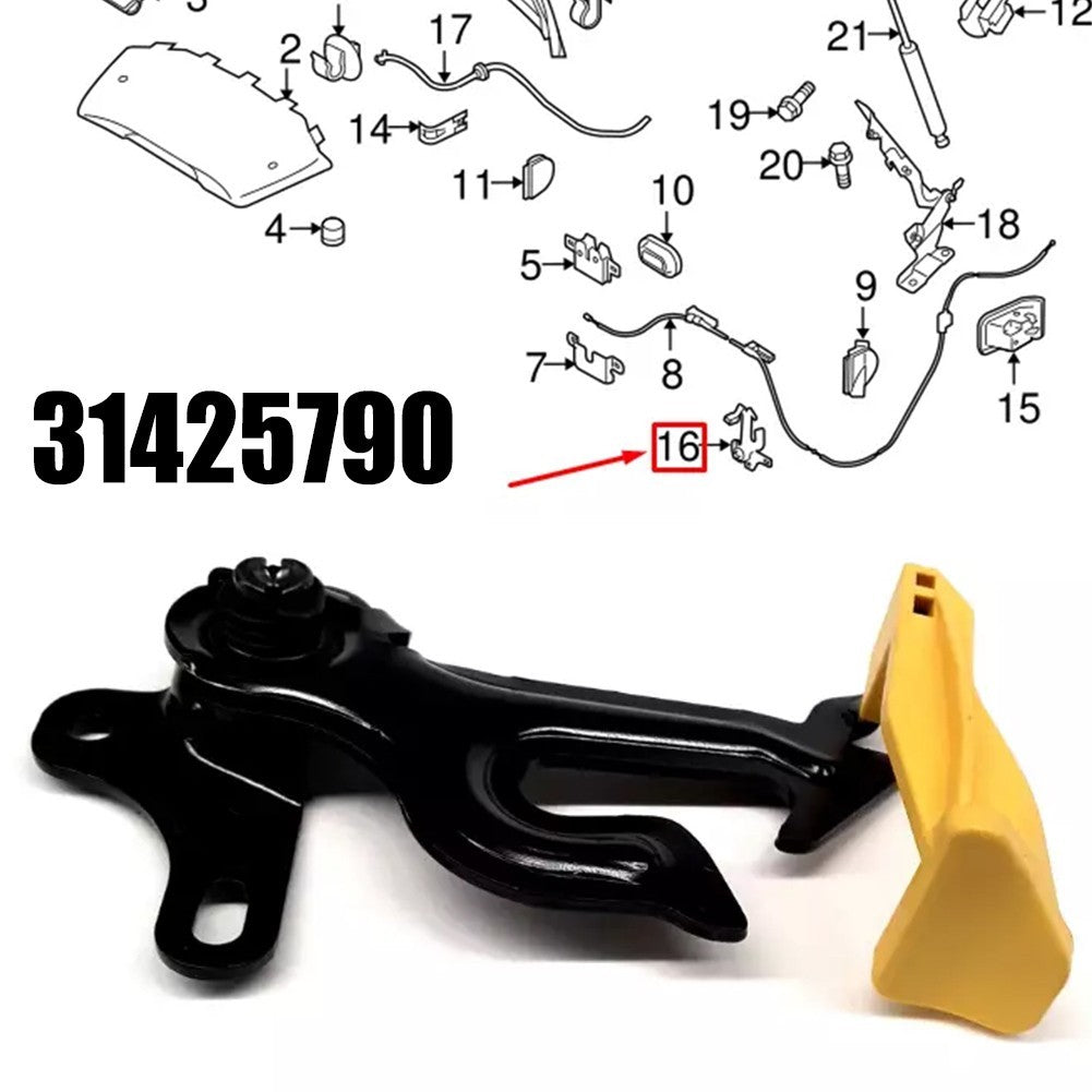 Replacement Metal Bonnet Hood Latch Lock for Volvo For XC60 from 2013 to 2017