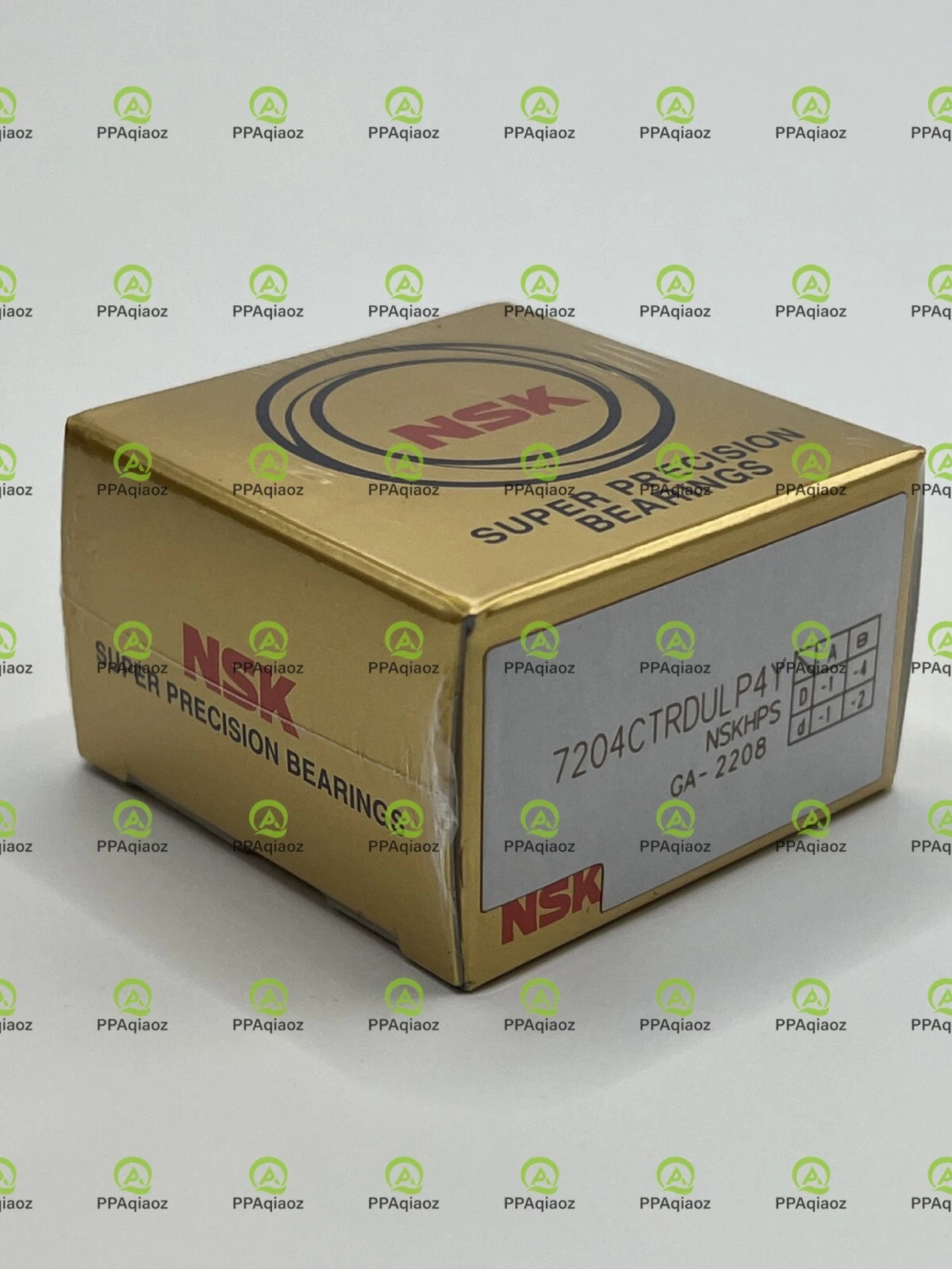 NSK 7204CTRDULP4Y Abec-7 Super Precision Spindle Bearings. ( Set of Two ) #