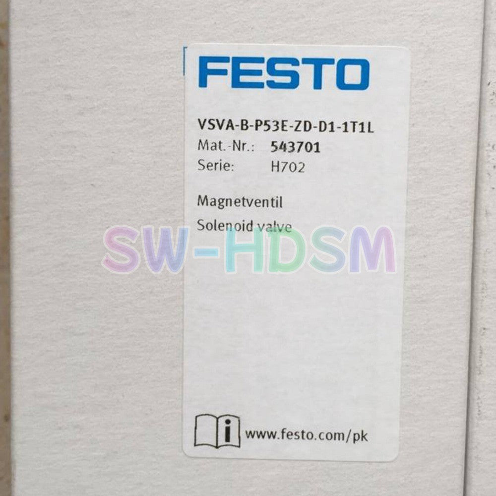 1PCS   Festo VSVA-B-P53E-ZD-D1-1T1L 543701 Solenoid Valve Freight Free