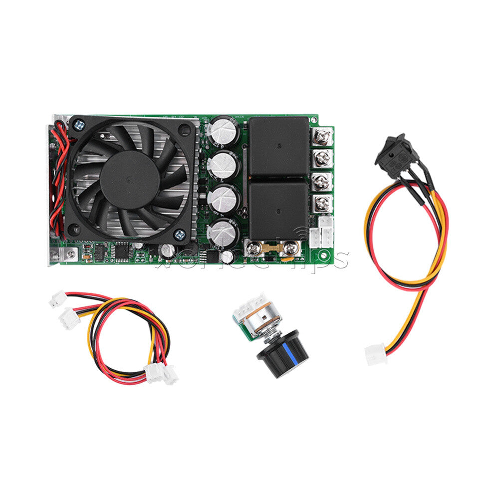 DC10-50V 100A 3000W PWM DC Brush Motor Speed Controller Programmable PLC Control