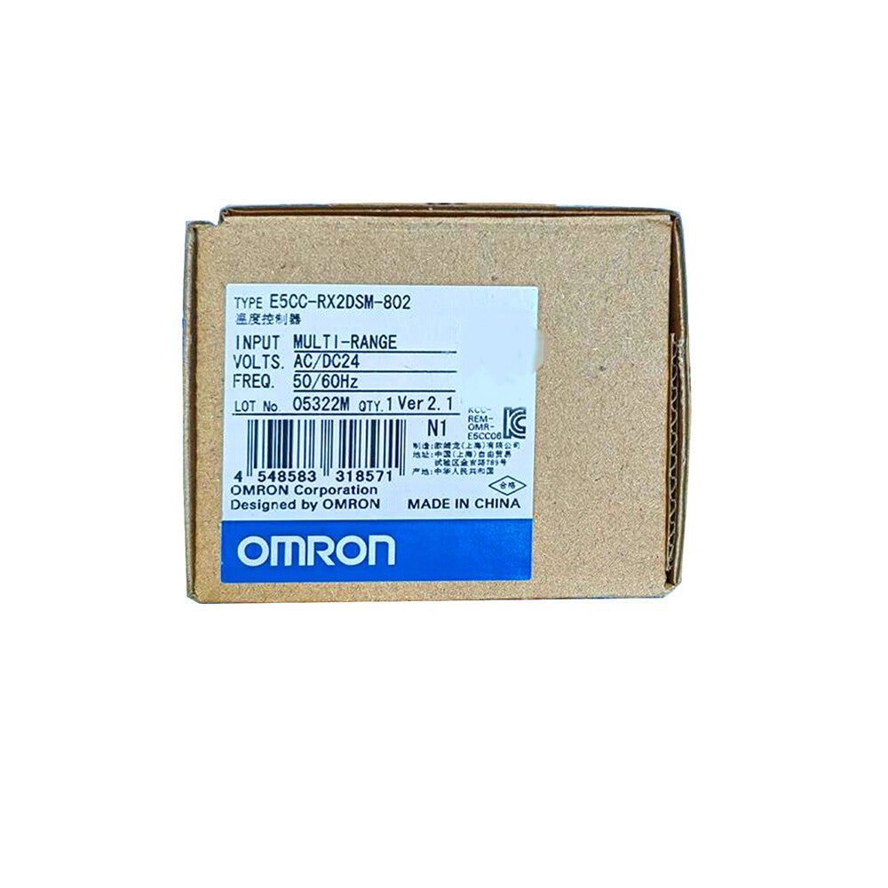 Omron E5CC-QX2DSM-800 E5CC-RX2DSM-006 E5CC-RX2DSM-802 E5CC-QX2ASM-801 Controls