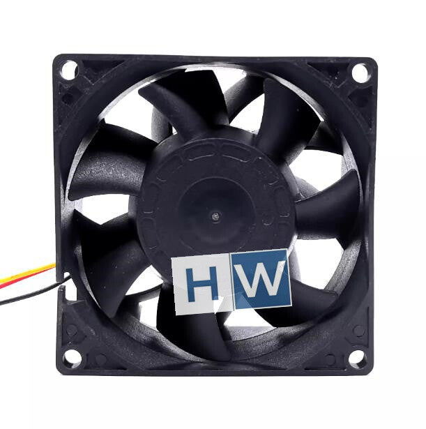 1PC Nidec V35132-55RA 3-wire 80 * 38MM 24v 0.45A 8CM High Air Volume Cooling Fan