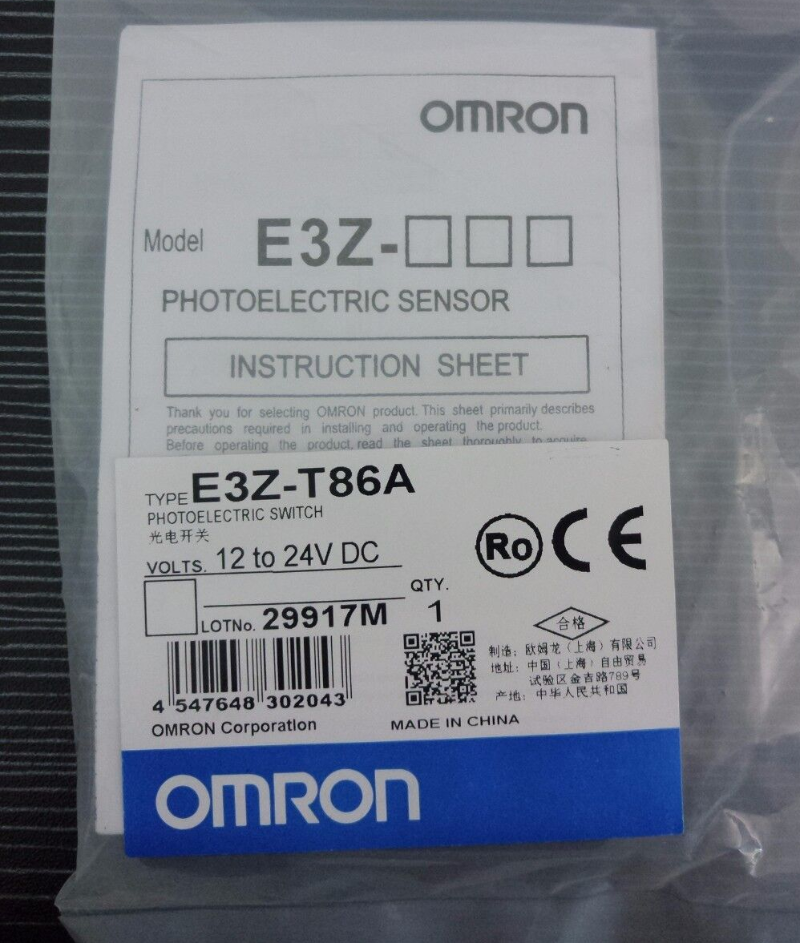 1pcs OMRON sensor E3Z-T86A BY OMC E3Z9127A