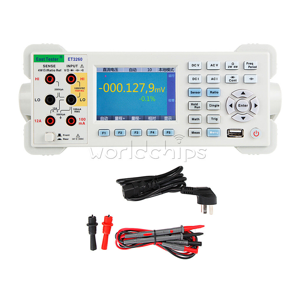 Digital ET3260 Desktop Multimeter Automatic 22,000 Counts 12 Basic Measurement S