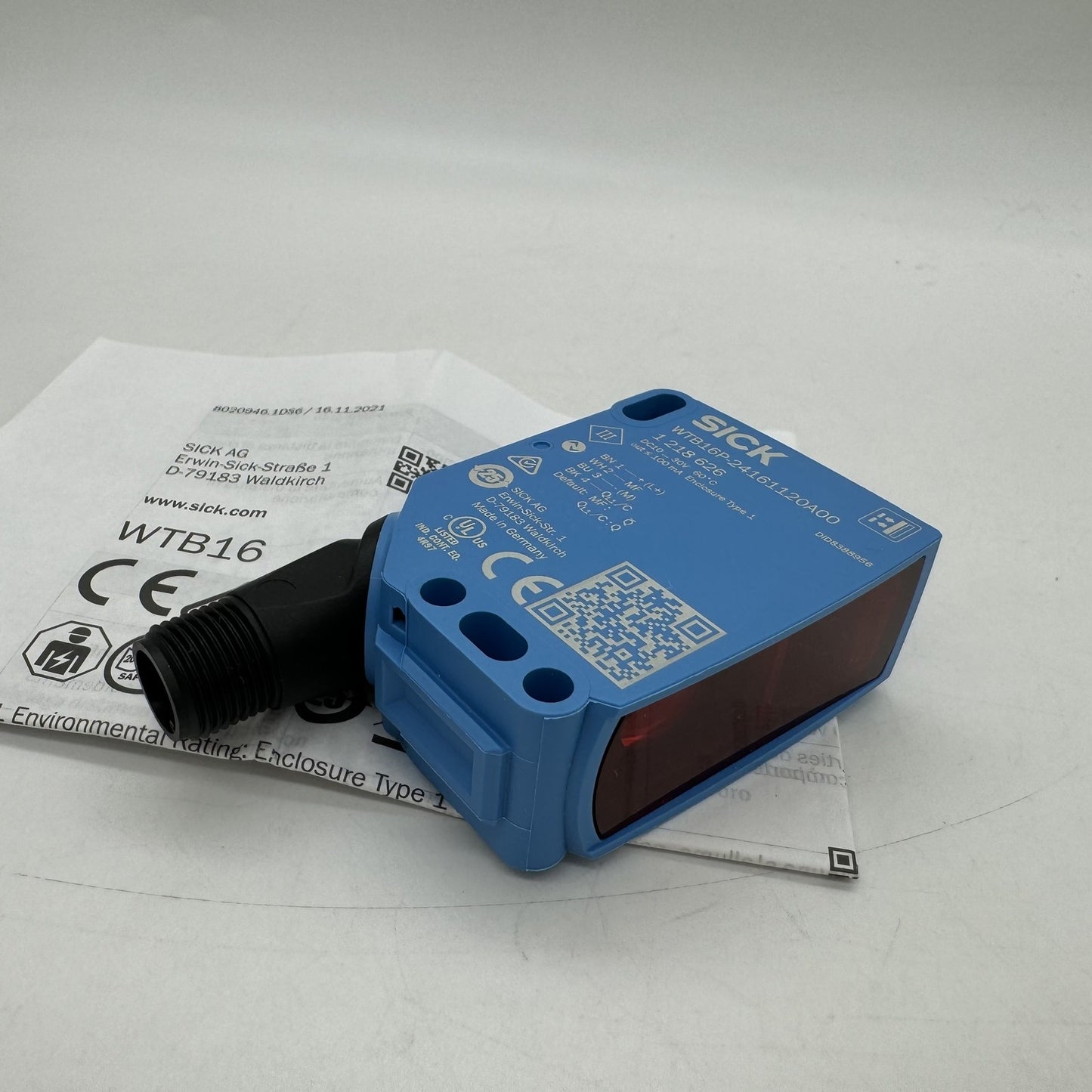 SICK WTB16P-24161120A00 1218626 Photoelectric sensor