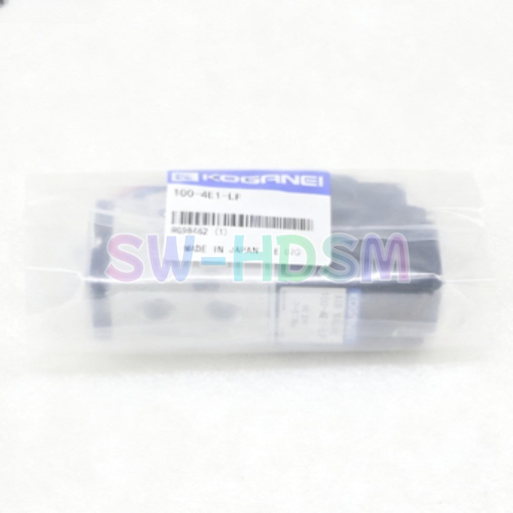 1PCS  for KOGANEI Solenoid Valve 100-4E1-LF DC24V Freight Free