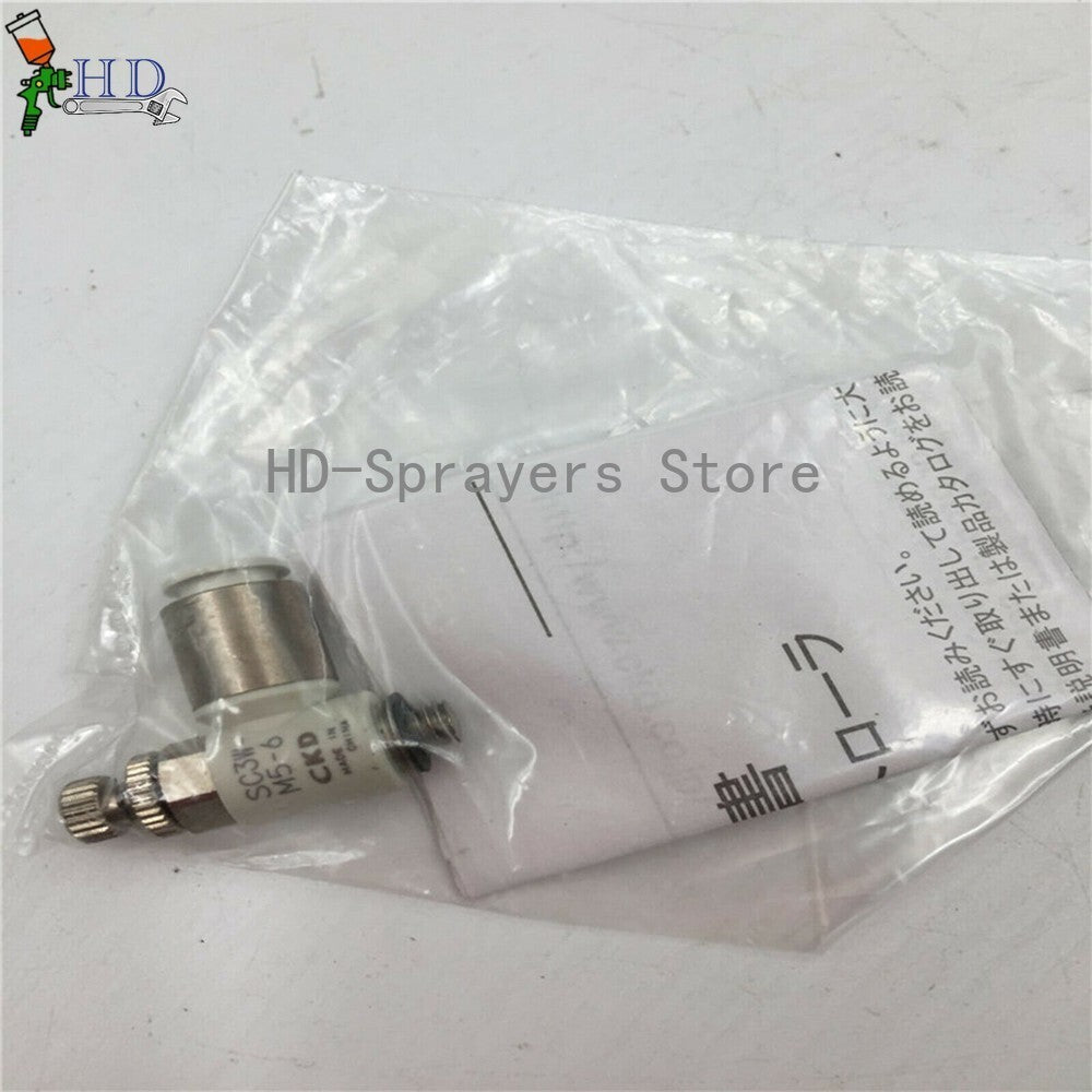 1PCS  For CKD  SC3W-M5-6 Throttle Valve freight free