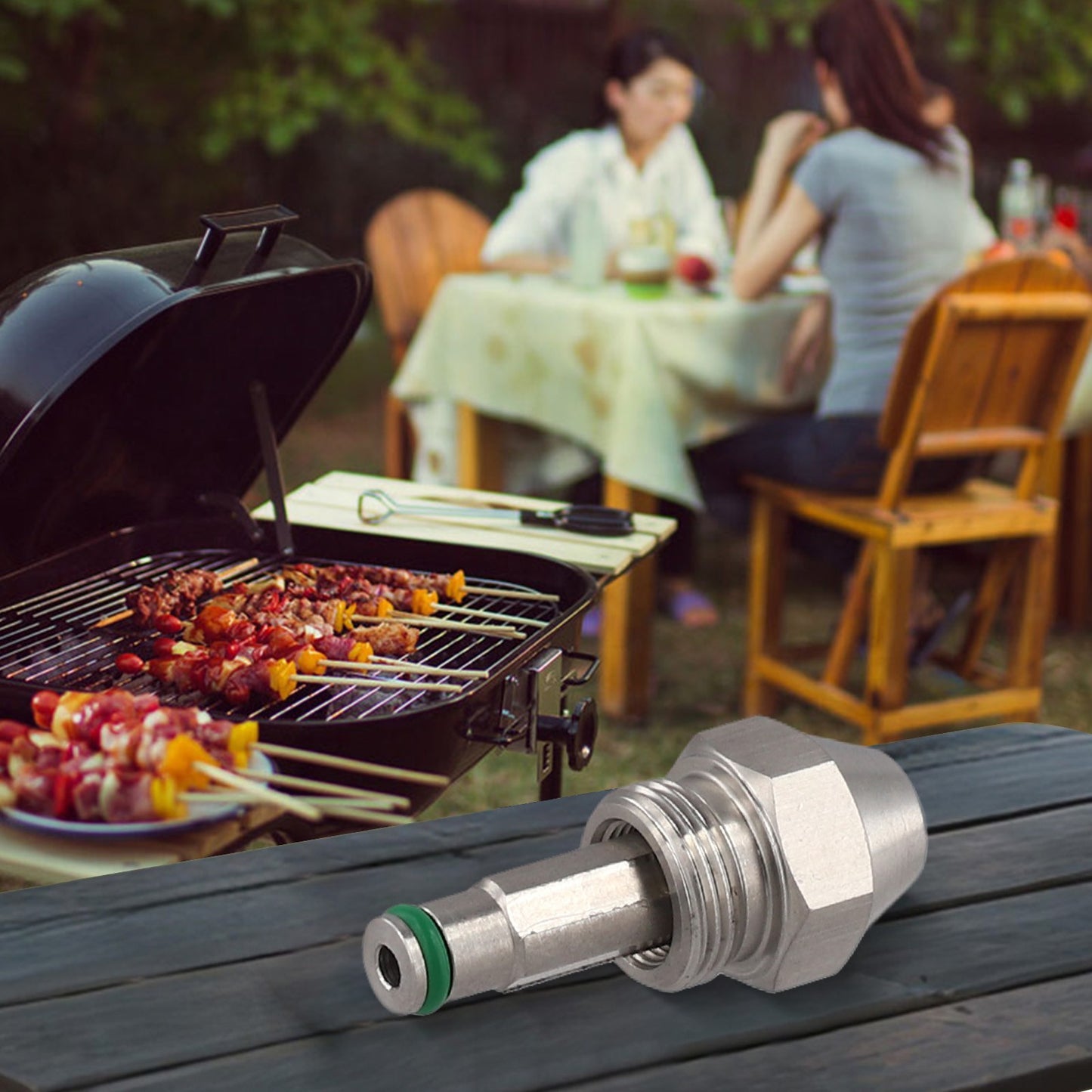 High Efficiency Nozzle for Waste Oil with Adjustable Spray Characteristics