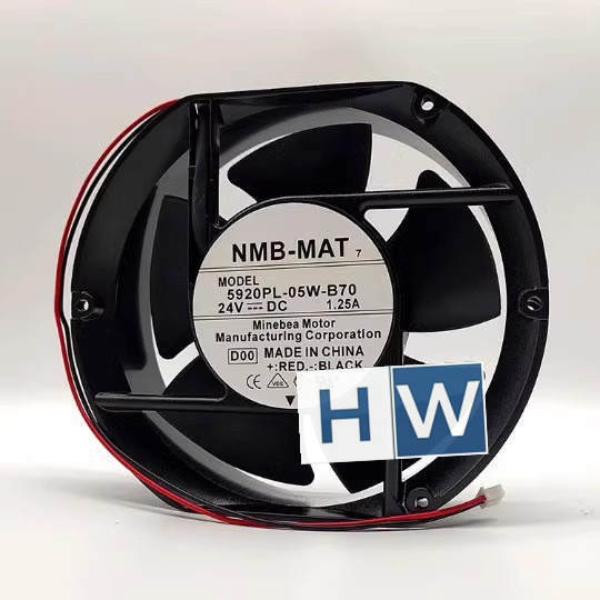 1PC NMB-MAT7 5920PL-05W-B70 172*51 24V 1.25A Metal Aluminum Frame 17cm Fan
