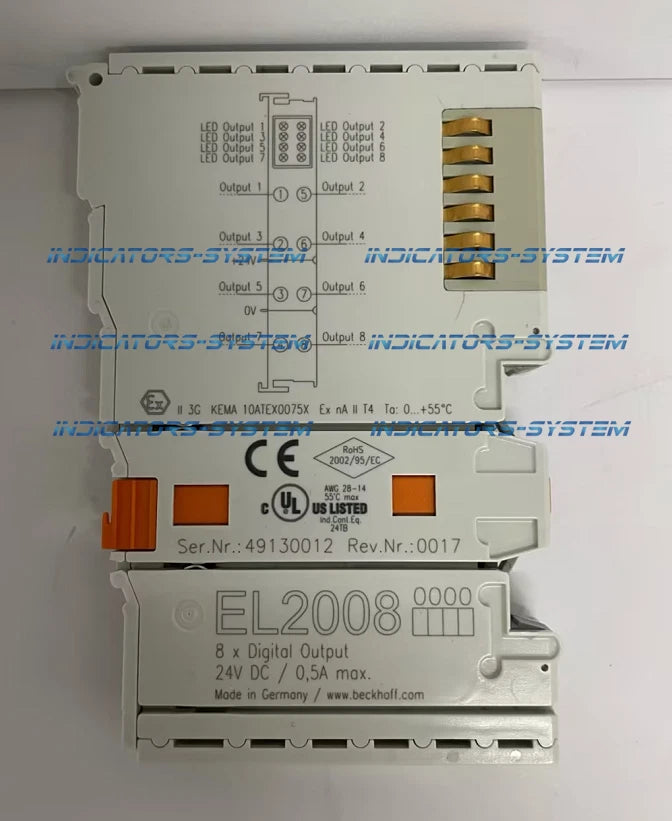 1PCS  Beckhoff EL2008 EL 2008 8-channel Digital Output Terminal #P