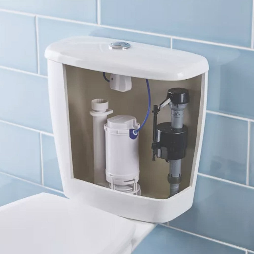 Quick and Easy Installation of Dual Flush Valve Push Button for Toilet Cistern