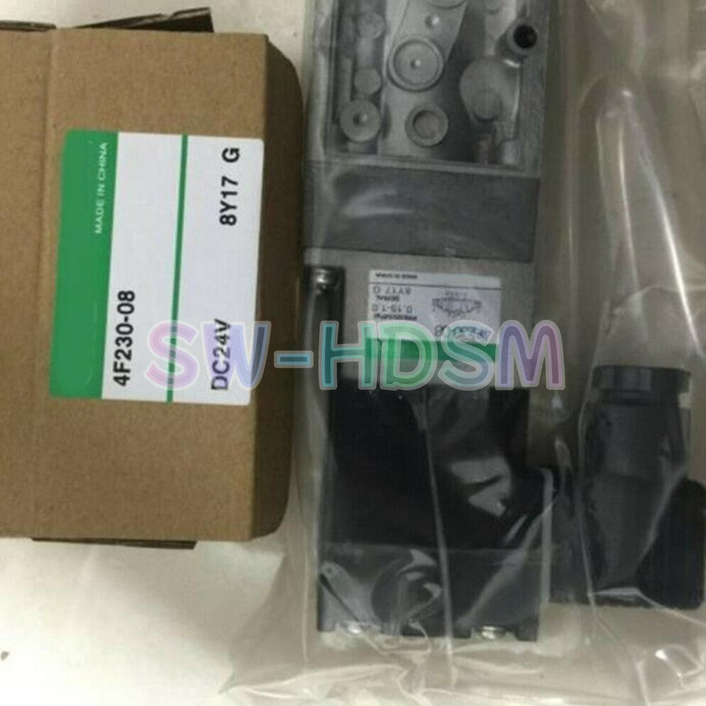 1PCS  for CKD 4F230-08 Solenoid Valve DC24V Freight Free