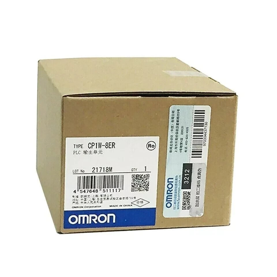 Omron PLC CP1W-8ER Expansion Unit CP1W8ER In Box CP1W8ER