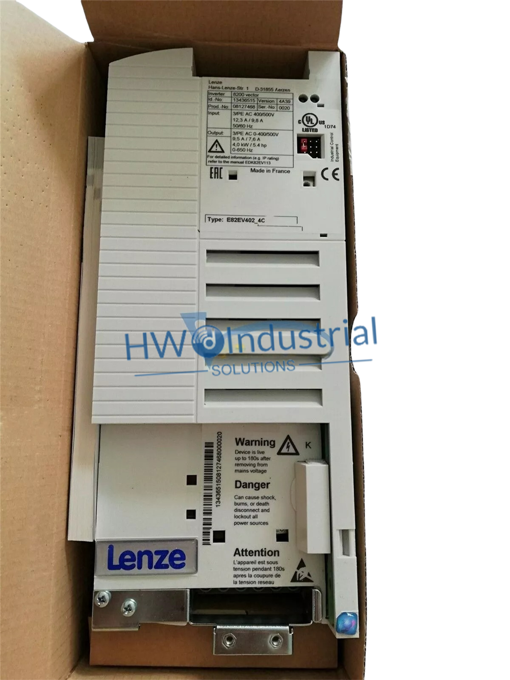 1/Piece LENZE Inverter E82EV402K4C E82EV402_4C Frequency Converter