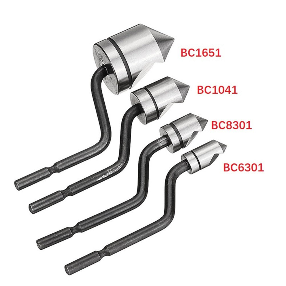 Deburring Tool with Changeable Cutter Heads for Various Materials NB1000 Handle