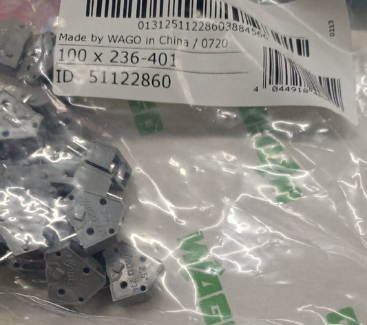 100pcs WAGO Wiring Terminals 236-401