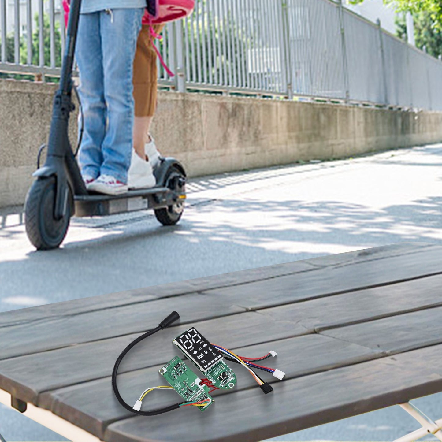 Wear Resistant Electric Scooter Dashboard Panel for Ninebot F2 F2plus F2pro