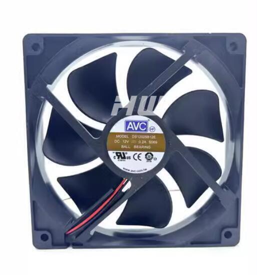 AVC DS12025B12E 120*120*25 mm 4-pin PWM chassis power CPU computer cooling fan