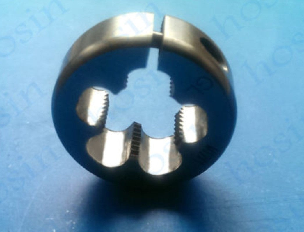 1pcs M6X0.25mm Right hand HSSE Metric Round Split Dies Fine Thread Die