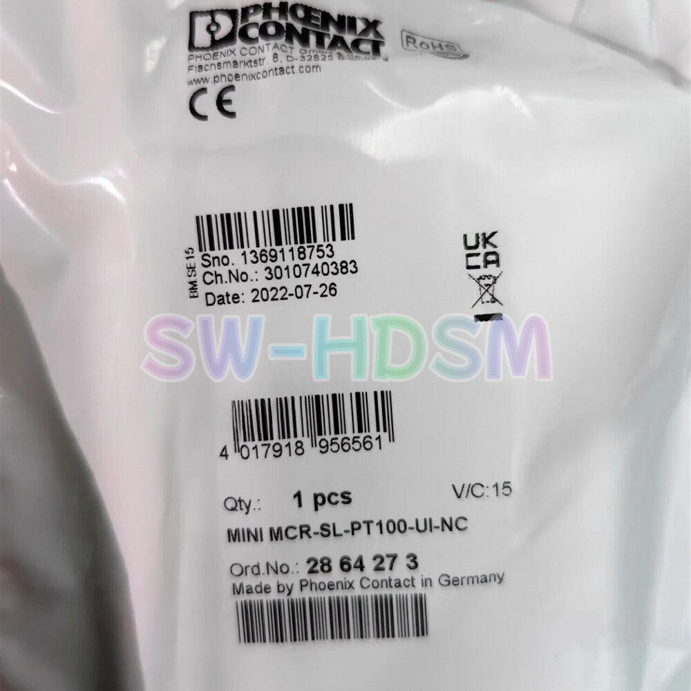 1PCS  for PHOENIX 2864273 MINI MCR-SL-PT100-UI-NC Relay Freight Free