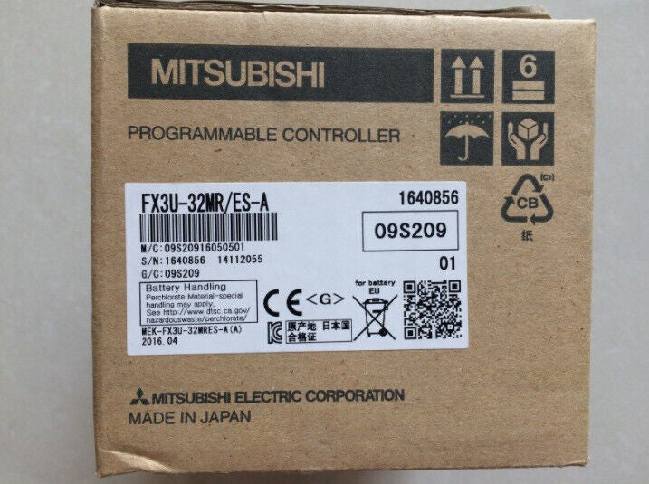 FX3U-32MR/ES-A  MITSUBISHI PLC PROGRAMMABLE CONTERLLER MODULE FX3U-32MR/ES-A