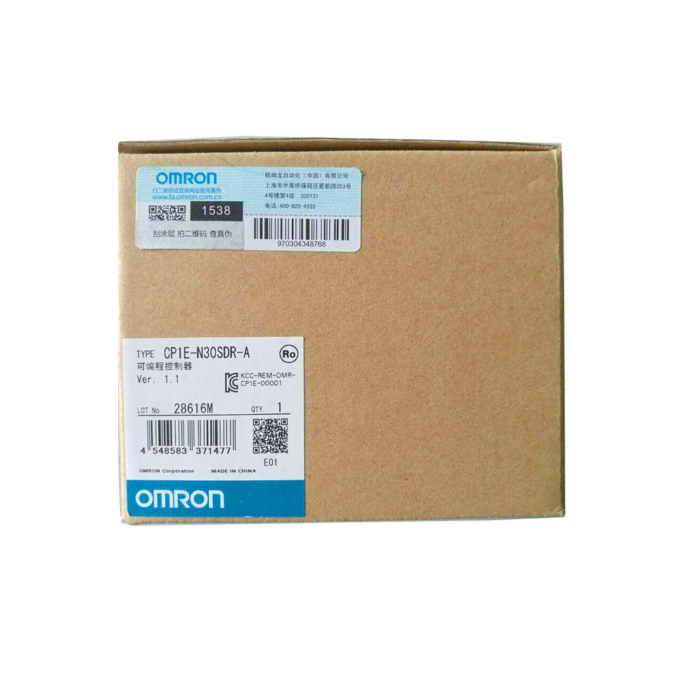 Omron Unit CP1E-N30SDR-A CP1E-N40SDR-A CP1E-E60SDR-A CP1E-N60SDR-A PLC Module