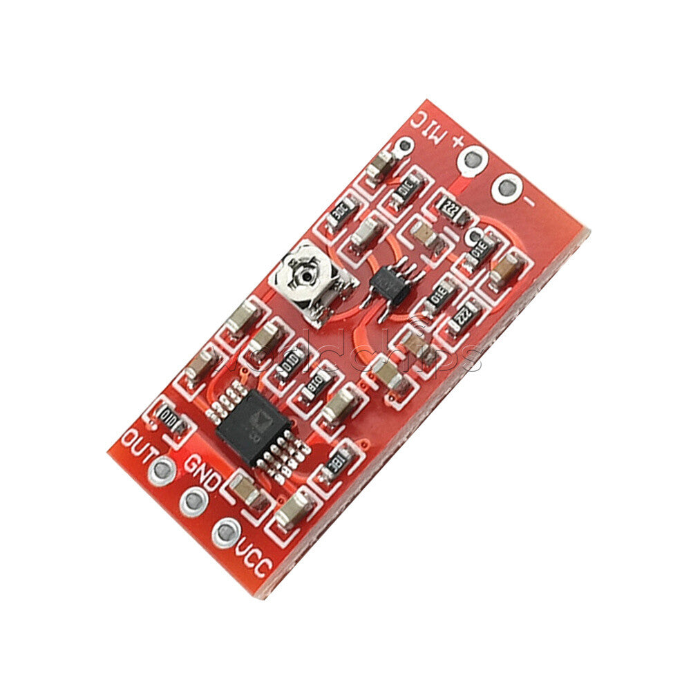 10PCS MAX4466 Electret Microphone Preamplifier Module+SSM2167 Voice Compression