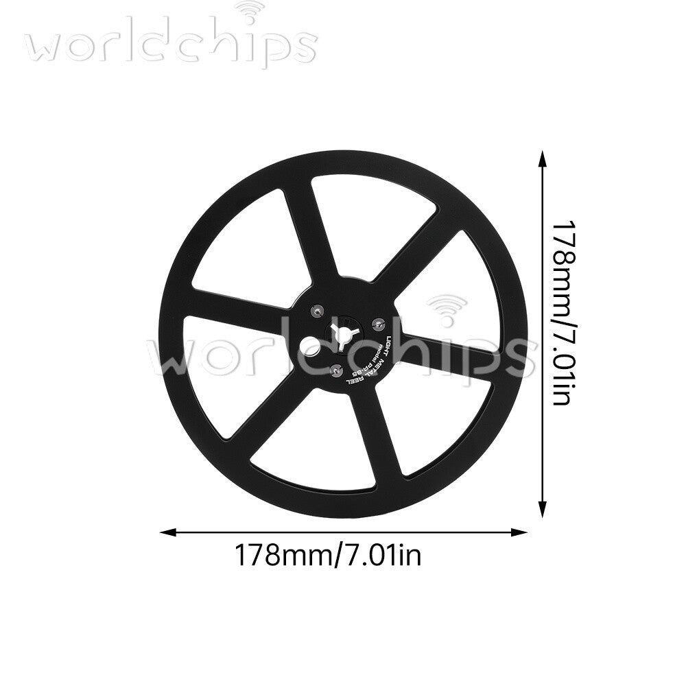 7'' Metal Aluminum Take Up Reel Low Noise Open Reel Reel-To-Reel Recorders Parts