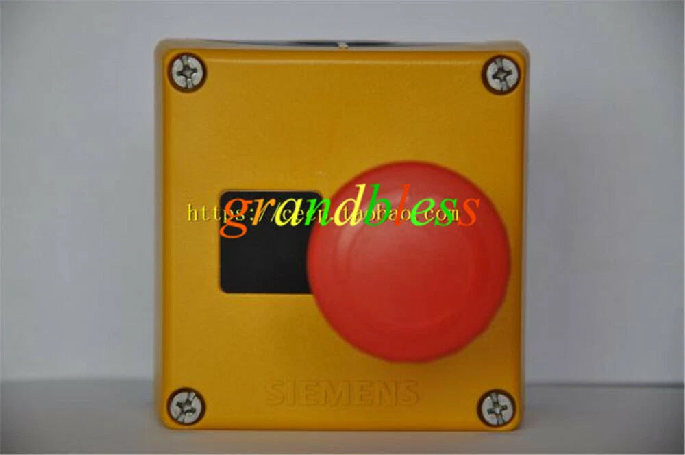 1PCS  For Emergency Stop Button Switch Box 3SB3801-0DG3 1NC