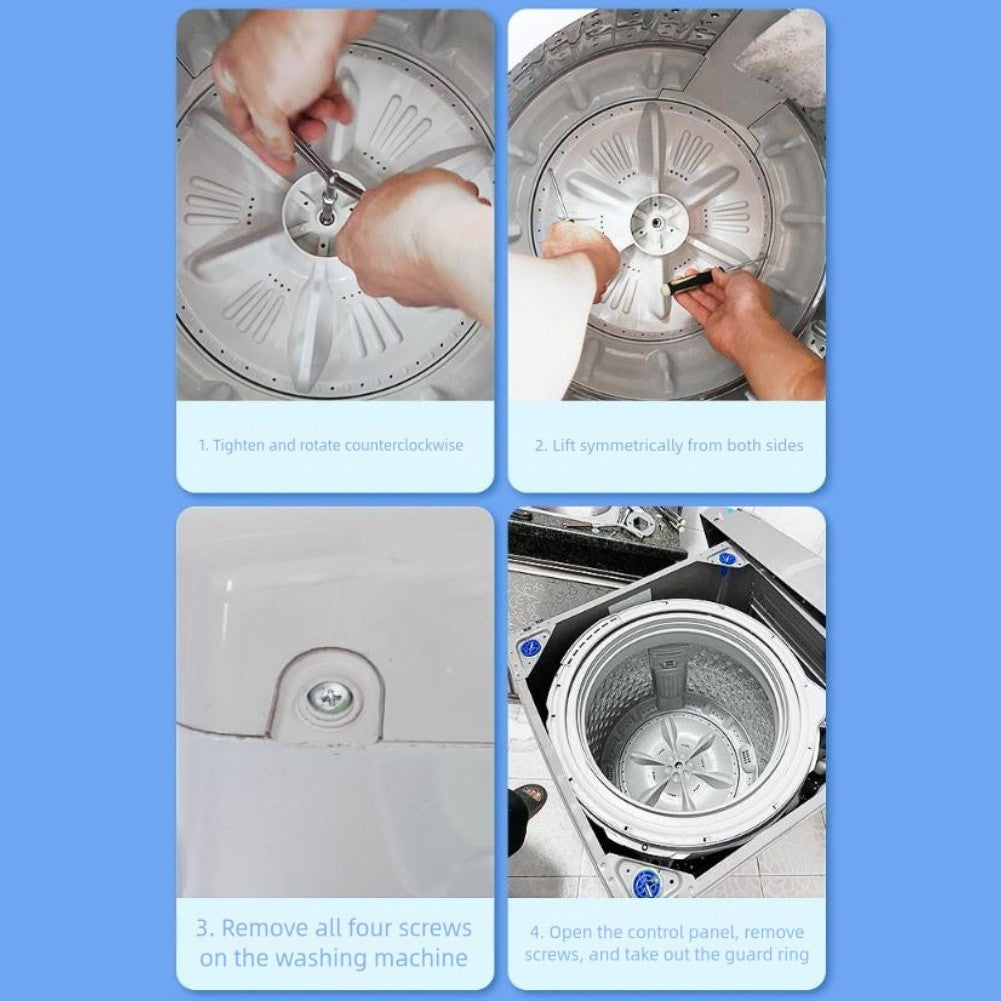 Easy Use Washing Machine Inner Drum Repair Tool Kit with Magnetic Screwdriver