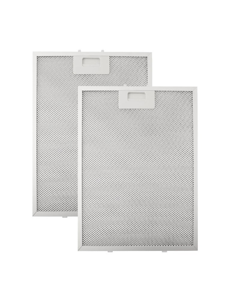 Cooker Hood Maintenance Made Simple Get Your 2PCS Metal Filter Set Today