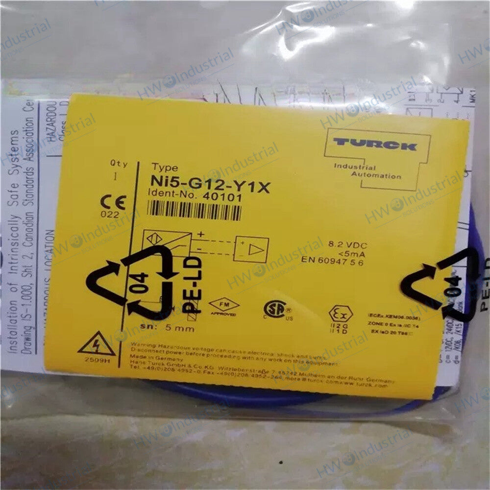 1/Piece NI5-G12-Y1X  Turck Proximity Switch Sensor