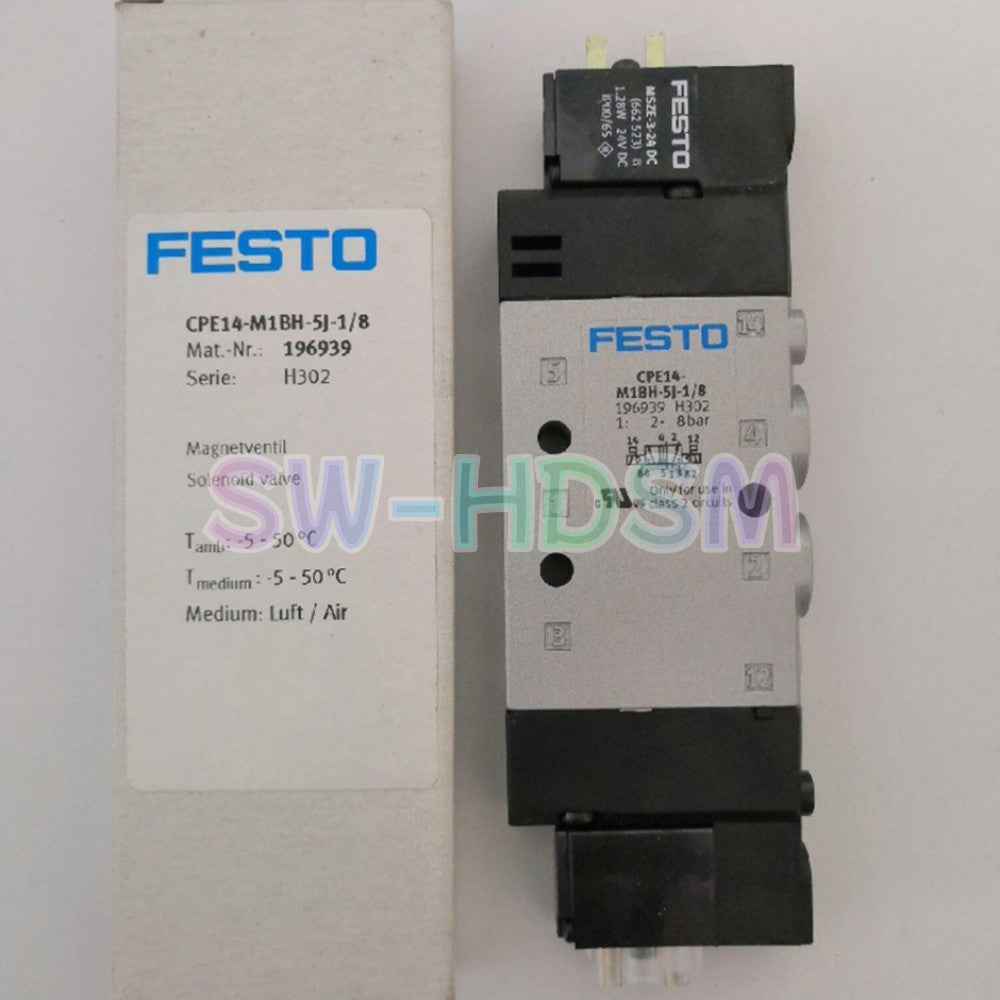 1PCS   Festo solenoid valve CPE14-M1BH-5J-1/8 196939 freight free