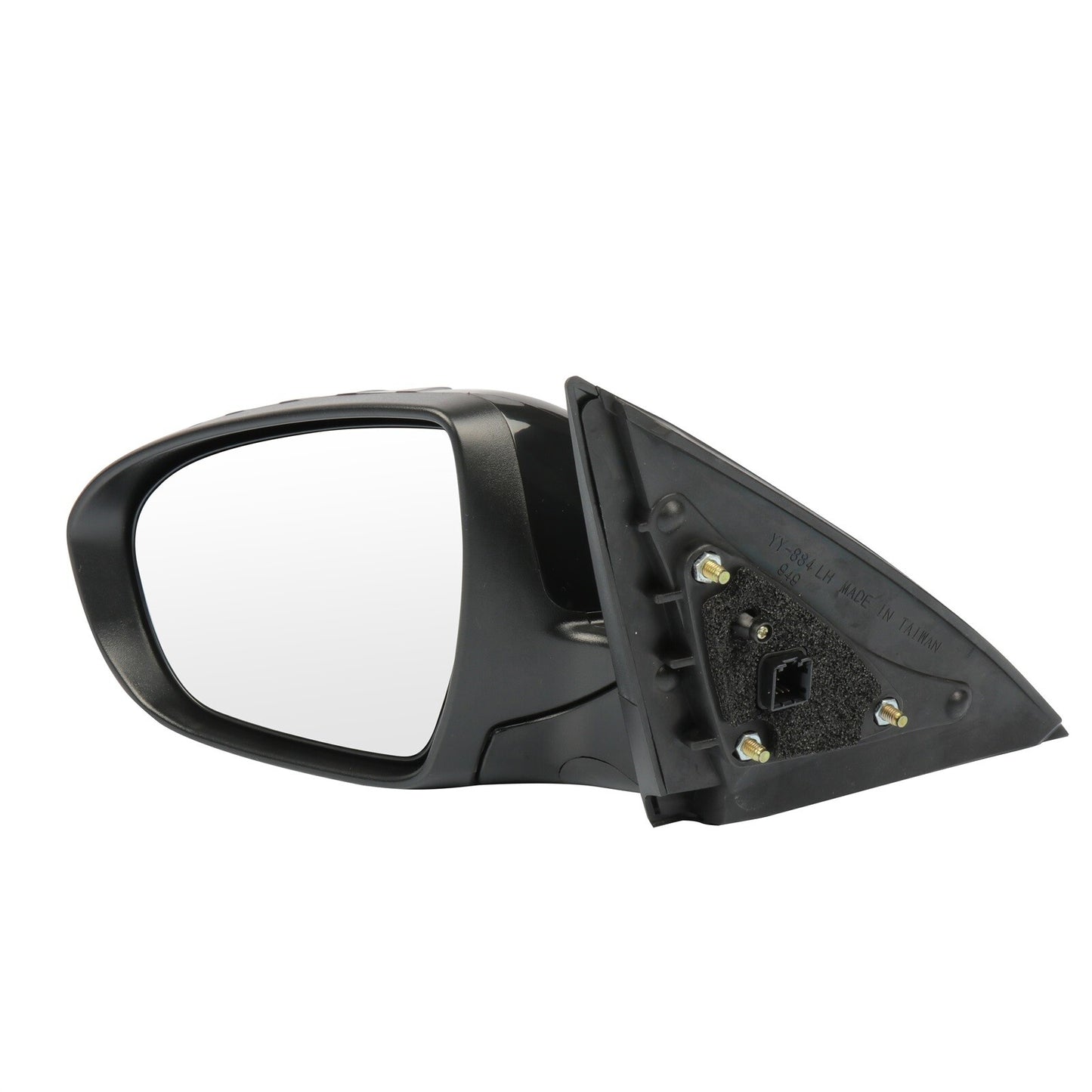 Power Mirror For 11-13 KIA OPTIMA K5/OPTIMA HYBRID LH Side Black Foldaway
