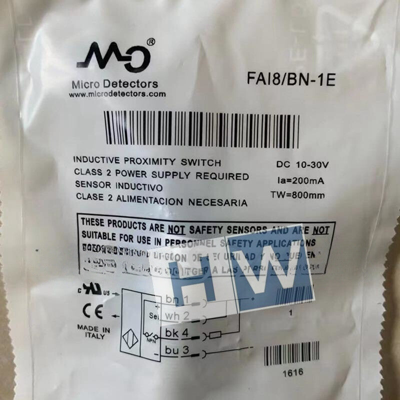 1PC   Micro FAI8/BN-1E Photoelectric Sensor Quality Assurance
