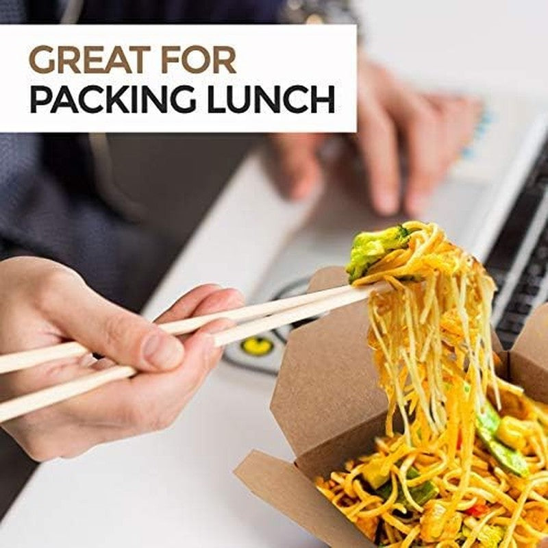 Take Out Food Containers Microwaveable Kraft Brown Take Out Boxes 30 Oz (50 Pack