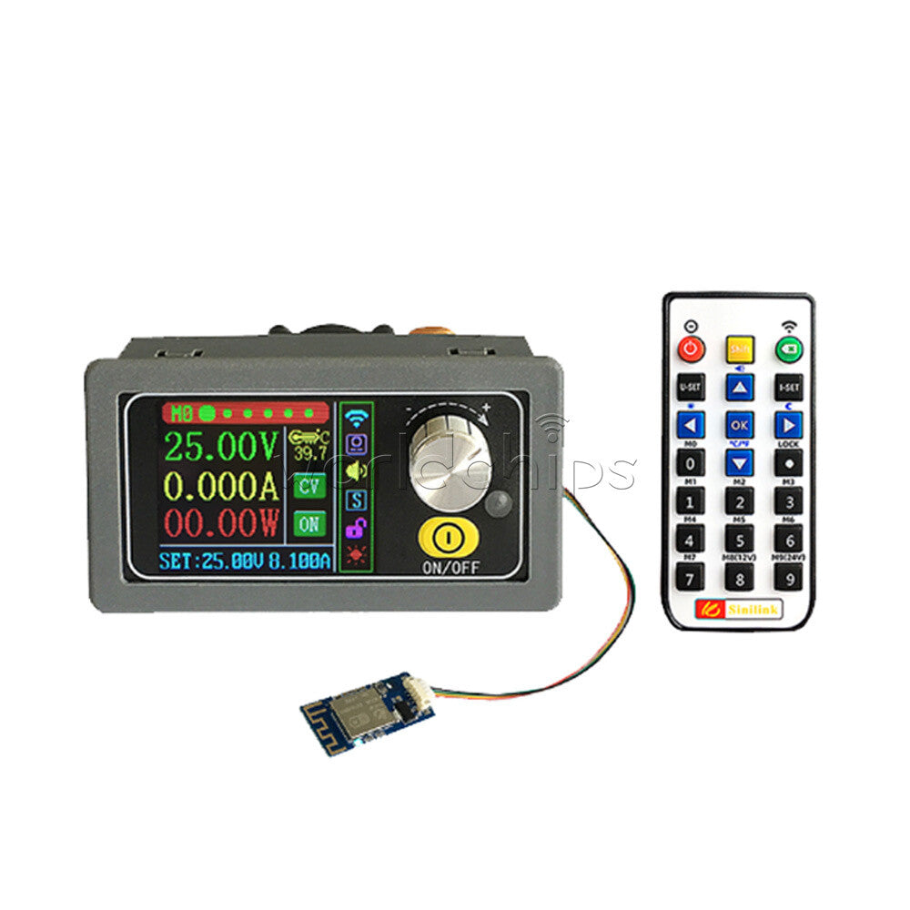 DC-DC Buck Converter CC CV 0-50V 400W 8A Adjustable Regulated Power Supply
