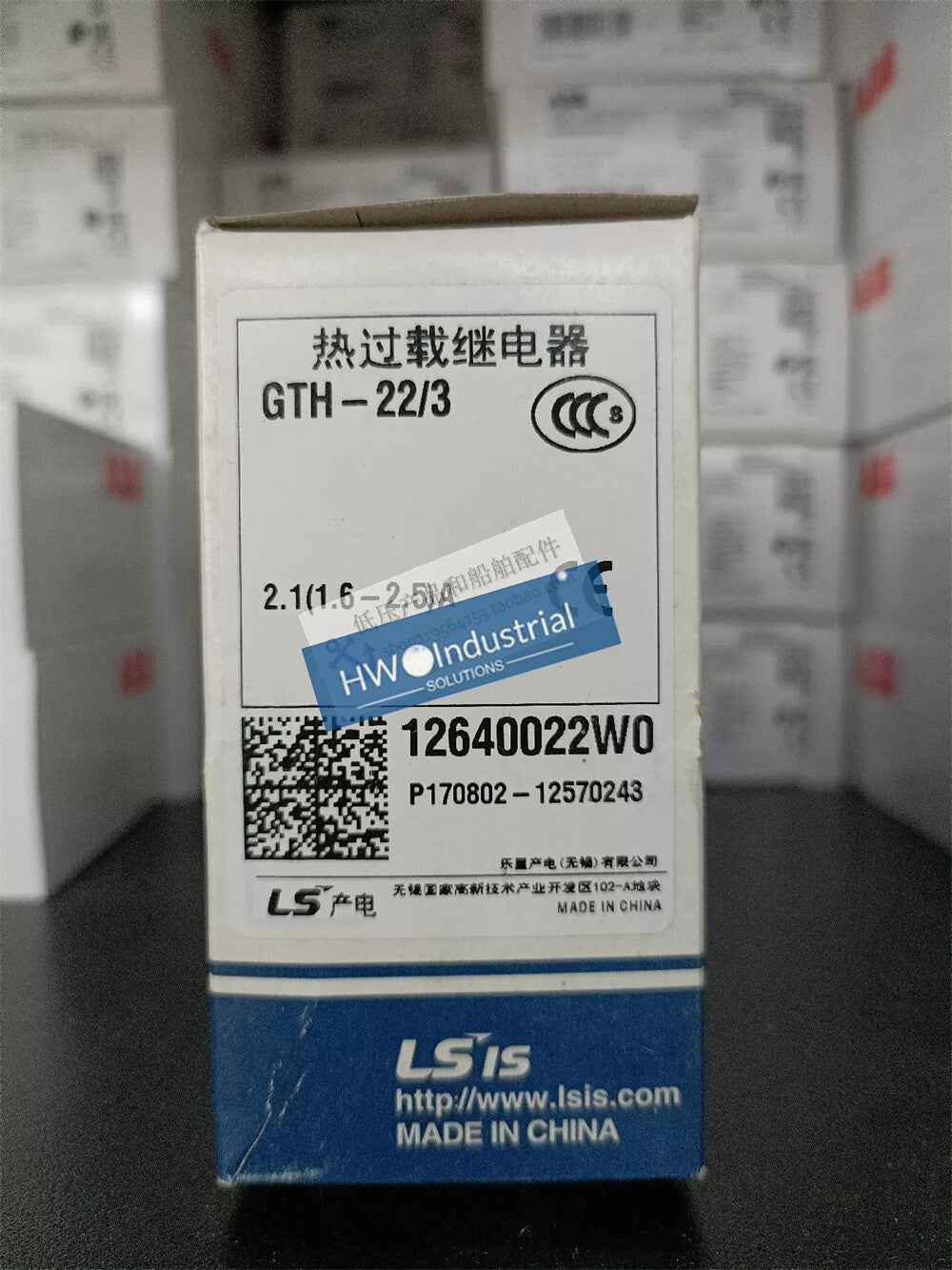 1/Piece GTH-22/3 1.6-2.5A LS Thermal Overload Relay Temperature Protection