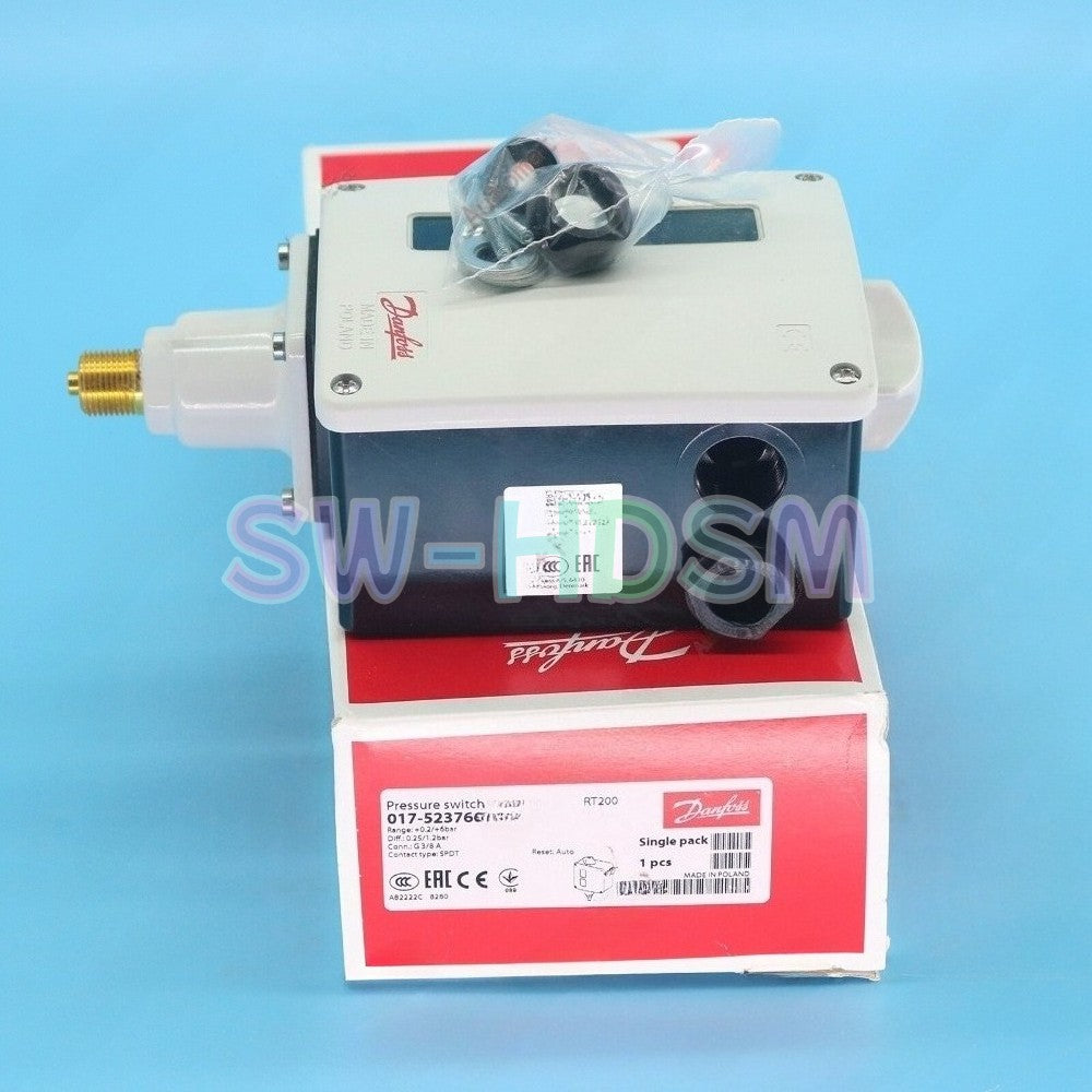 1PCS  for Danfoss 017-523766 RT200 Pressure Switch Freight Free